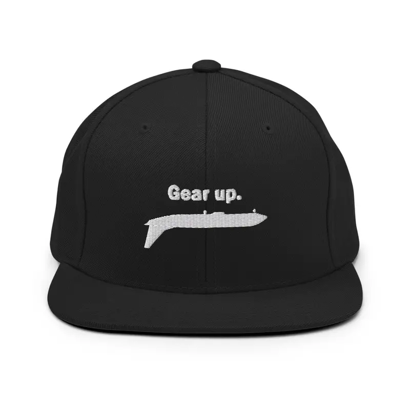 gear up hat (snapback)